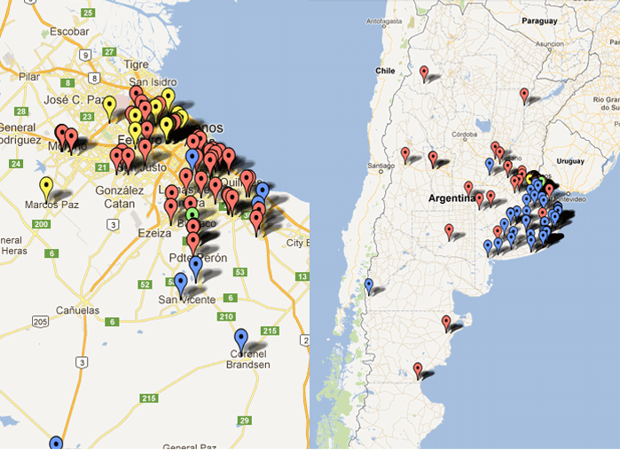 Mapa Comercial  Geocodificacion Ball One 3