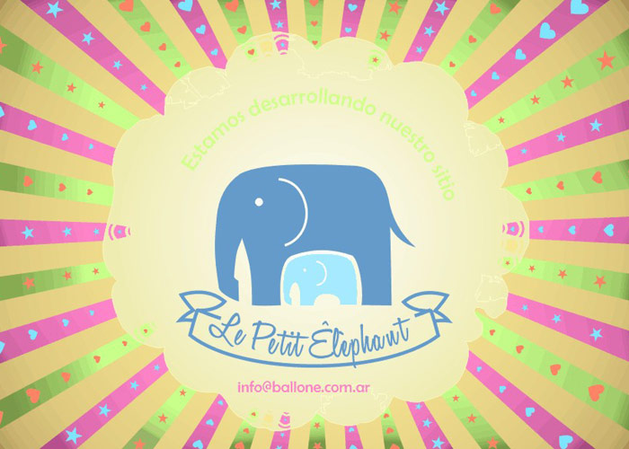 Diseño Grafico Web Le Petit Elephant