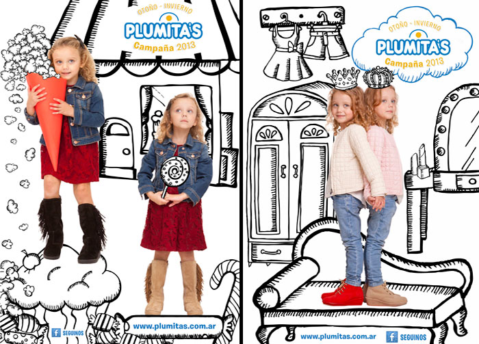 Foto Campaña Otoño Invierno 2013 Plumitas 2